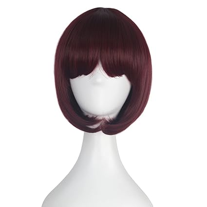 Amazon Com Girl S Short Straight Bob Style Hair Harajuku Lolita