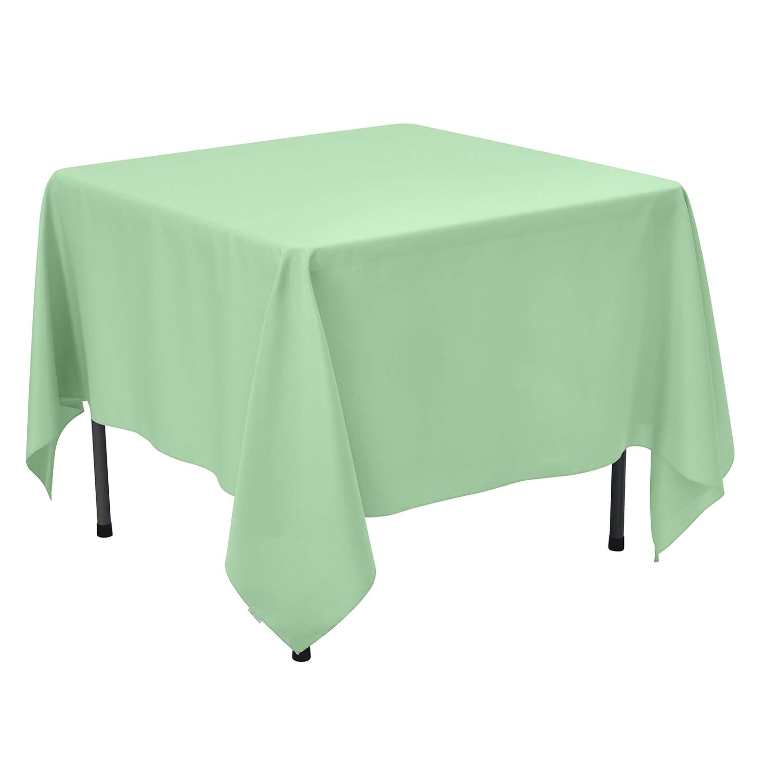 Best 70 inch round mint green table cloth