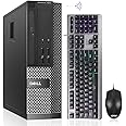 Dell OptiPlex 7020 Desktop Computer, 16GB Ram 256GB SSD, Intel Quad Core i7 4790 up to 4.0GHz, AC8260 Built-in WiFi 5, Dual Monitor Supported, DVD-RW HDMI Windows 10 Pro (Renewed)