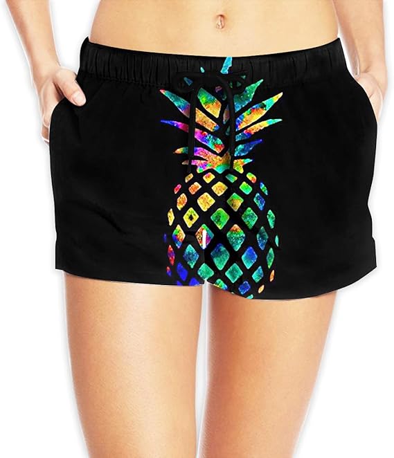 pineapple yoga shorts