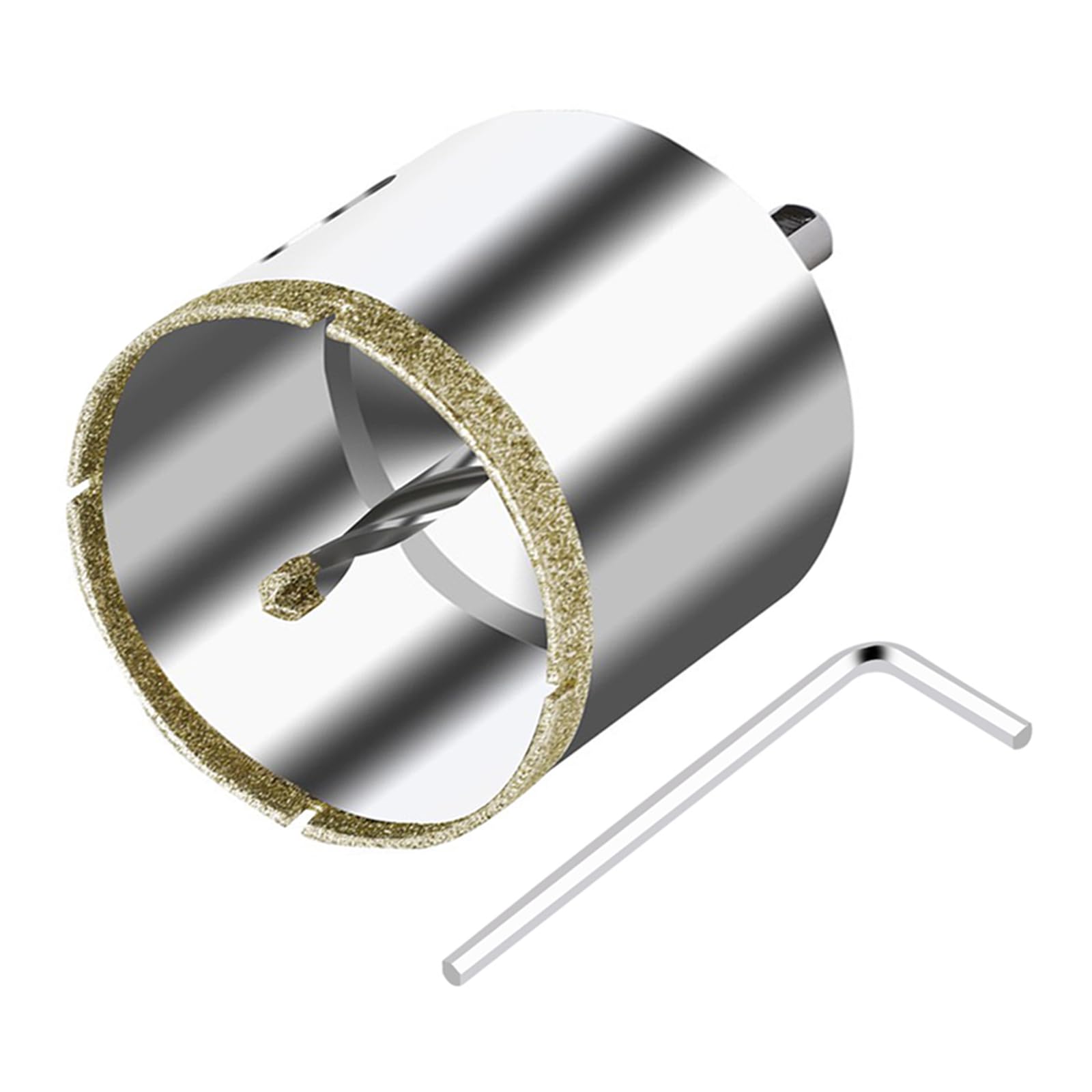 Photo 1 of ASNOMY 2-1/2Inch Diamond Hole Saw with Pilot Drill Bit,2-1/2" Diamond Tip Coated Hole Saw with Guiding Drill Bit for Glass Ceramic Marble Porcelain Tile Granite Quartz