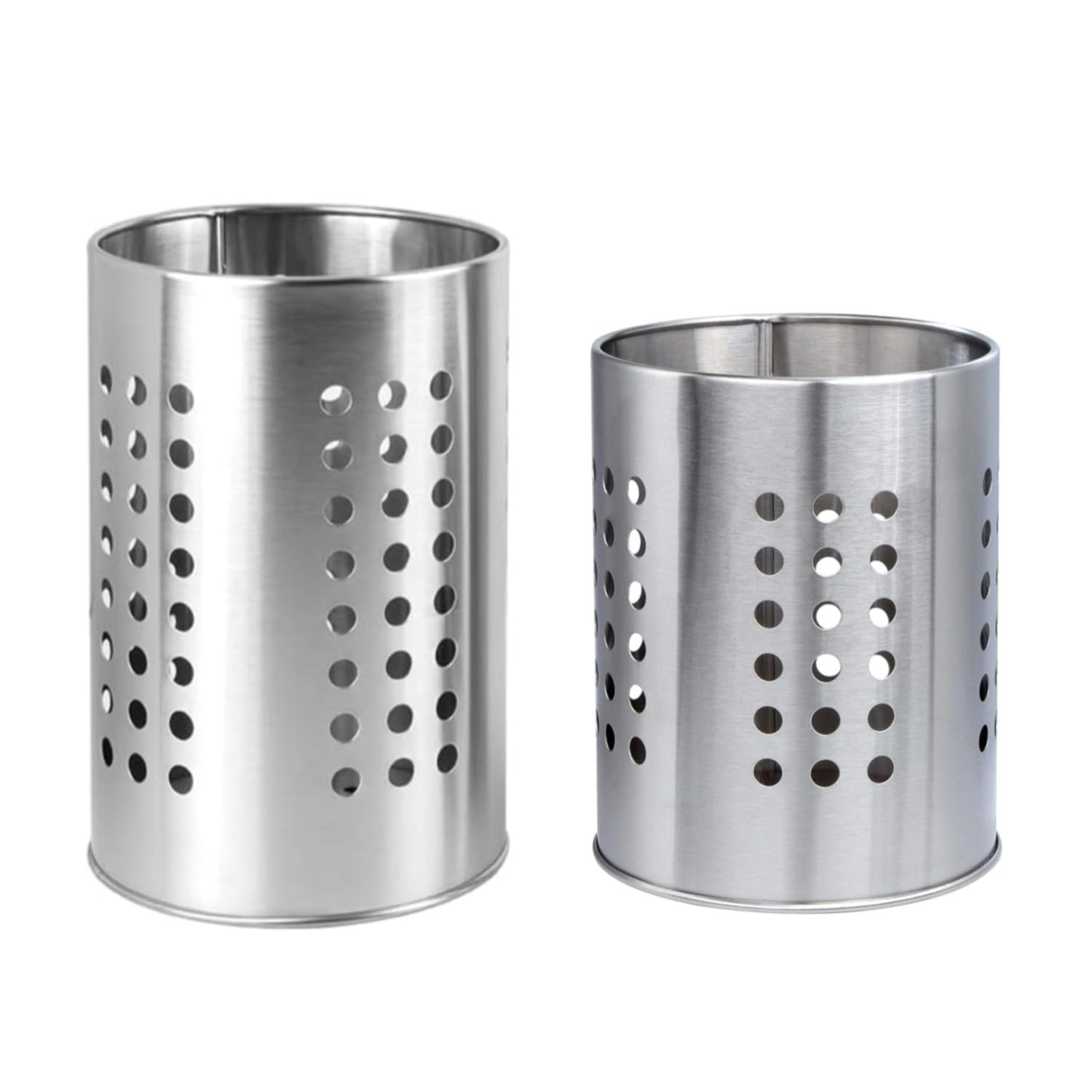 Chopsticks Holder Stainless Steel Kitchen Cutlery Holder,2 PCS Kitchen Utensil Organizer Hollow Design Kitchen Cooking Utensil Holder Stainless Steel Cutlery Holder Kitchen Caddy Spoons Organizer