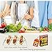 Premium Quality Stainless Steel Taco Holder Stand - Taco Rack - Taco Truck Tray Hold Up To 14 Soft or Hard Taco Shells - Dishwasher, Oven Safe For Baking or Reheating - Set of 4 Packs.