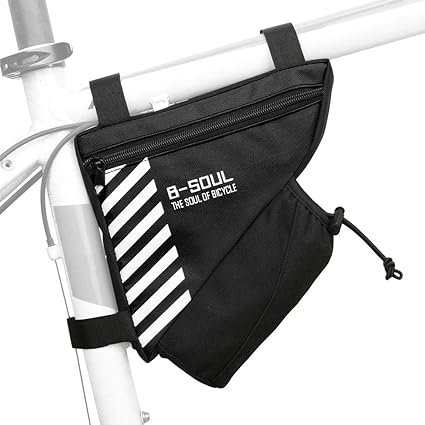 Lixada Velo Triangle Sac Sacoche Triangle Pour Bouteille D Eau Poche Cadre De Cyclisme Top Tube Sac Vtt Velo Outil De Stockage Sac Poche Amazon Fr Sports Et Loisirs