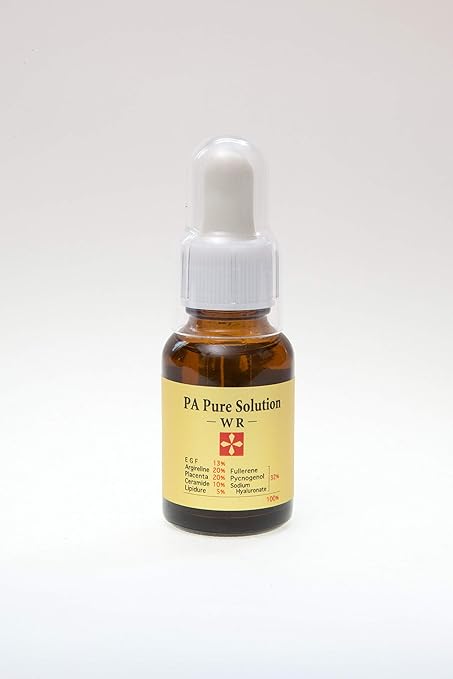 Amazon Recell リセル Paピュアソリューション ml ｅｇｆ 馬プラセンタ フラーレン アルジレリン リピジュア セラミド ピクノジェノール ヒアルロン酸 100 原液美容液 イオン導入 使用可 ｃｒｏｉｘ クロワ 化粧品原料 原液 通販