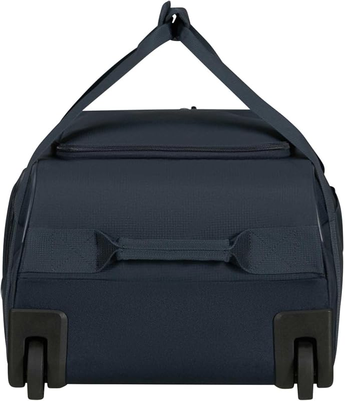 City Racer - Borsone con Ruote 55 cm, 50 L - Bagaglio a Mano con Ampio Spazio e Scomparto Scarpe - Idrorepellente, Smart Sleeve, Resistente - Blu (Navy)