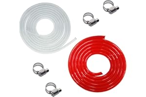 Draft Warehouse Beer Gas Line - LUCKEG Brand Include 3/16 Beer Line 10ft, 5/16 Red Gas Line 10ft, Homebrew Kegging System Too