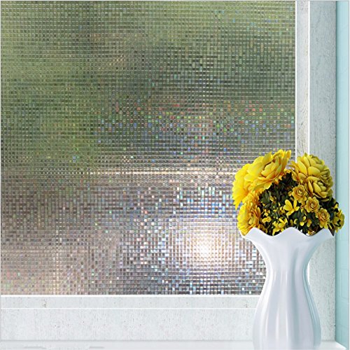 Buy Lifetree Vinyl Mini Mosaic NonAdhesive Frosted Privacy Window Film