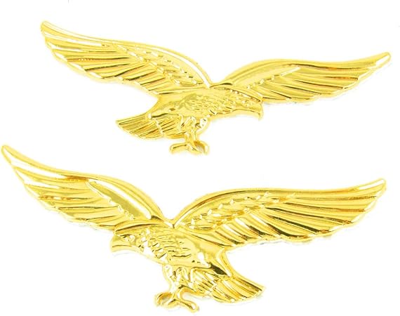 Amazon モトグッツィmoto Guzzi Eagle Wings スチール製 エンブレム 左側 バイク カーステッカー シール 並行輸入品 エンブレム 車 バイク