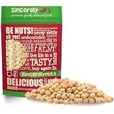 Sincerely Nuts Roasted and Salted Chickpeas (3 LBS) Plant-Based Protein-Garbanzo Beans-Great Snack or Side Dish Alternative-Vegan, Kosher &amp; Gluten-Free-Unrivaled Freshness-Irresistibly Tasty
