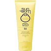 Sun Bum Kids SPF 50 Clear Sunscreen Body Lotion - 6 oz | Wet or Dry Skin Application, Broad Spectrum with Vitamin E, Hawaii Act 104 Compliant (Without Octinoxate &amp; Oxybenzone)