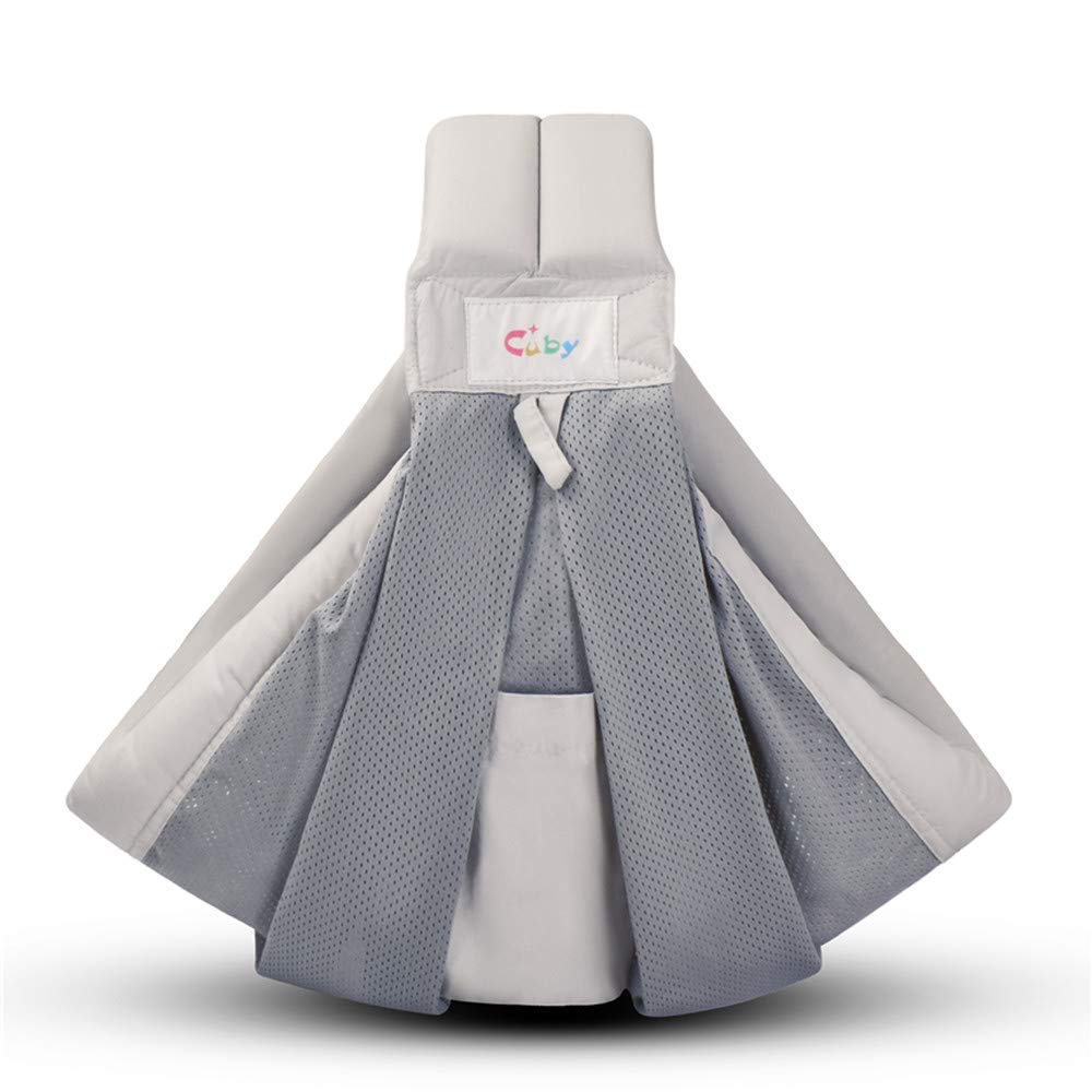 Mua Cuby ベビースリング 新生児 ベビーキャリア 抱っこひも おんぶ メッシュ 通気 抜群 グレー Tren Amazon Nhật Chinh Hang 2020 Fado