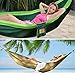 Greenmall Double Portable Camping Hammock, Soft Breathable Parachute Nylon Lightweight Hammock for Hiking Travel Backpacking Beach Garden, 440lbs Capacity, 106