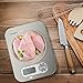 Homgeek Digital Kitchen Scale, Battery Free Multifunction 11lb/5kg, Food Scale Stainless Steel with Large LCD Display