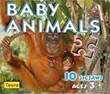 Jigsaw puzzle book, Baby Animals, 10 Jigsaws