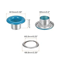 HARFINGTON 200 Set Color Round Grommets 5mm