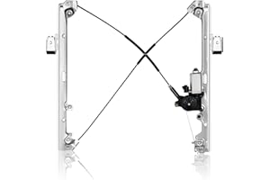 OVANOH Front Right Passenger Side Power Window Regulator Assembly W/Motor Compatible for Cadillac Escalade Chevrolet Avalanche Silverado Suburban GMC Sierra Yukon 2000-2006