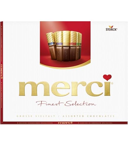 Amazon.com : Merci Assorted Chocolate Finest Selection 8 Flavors