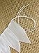 Ohah Craft White Flower Shape Pull Bow Jordan Almonds Candy Bow Ribbon Decor Wedding Favor