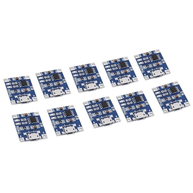 10pcs Micro USB 5V 1000mA Lithium Battery Charger Protection Module Charging Board