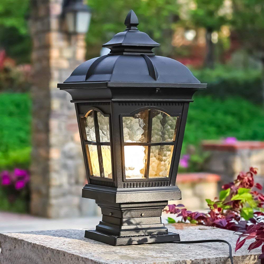 Pillar Lamp EuropeanStyle Simplicity Waterproof Antirust Aluminum