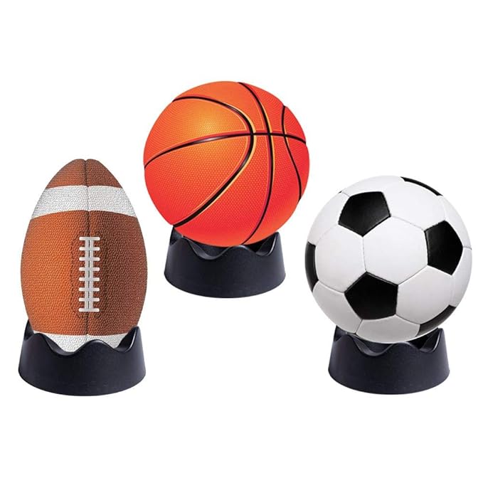 SHOH Soporte para balones de fútbol, Baloncesto, Voleibol, Rugby ...