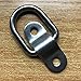 Stainless Steel D Ring Tie Down Anchor Surface Mount Tie Down Ring Heavy Duty 4800 Pound Breaking Strength for Trailer Cargo Control, Tying Down Motor Bikers, ATV's (6)