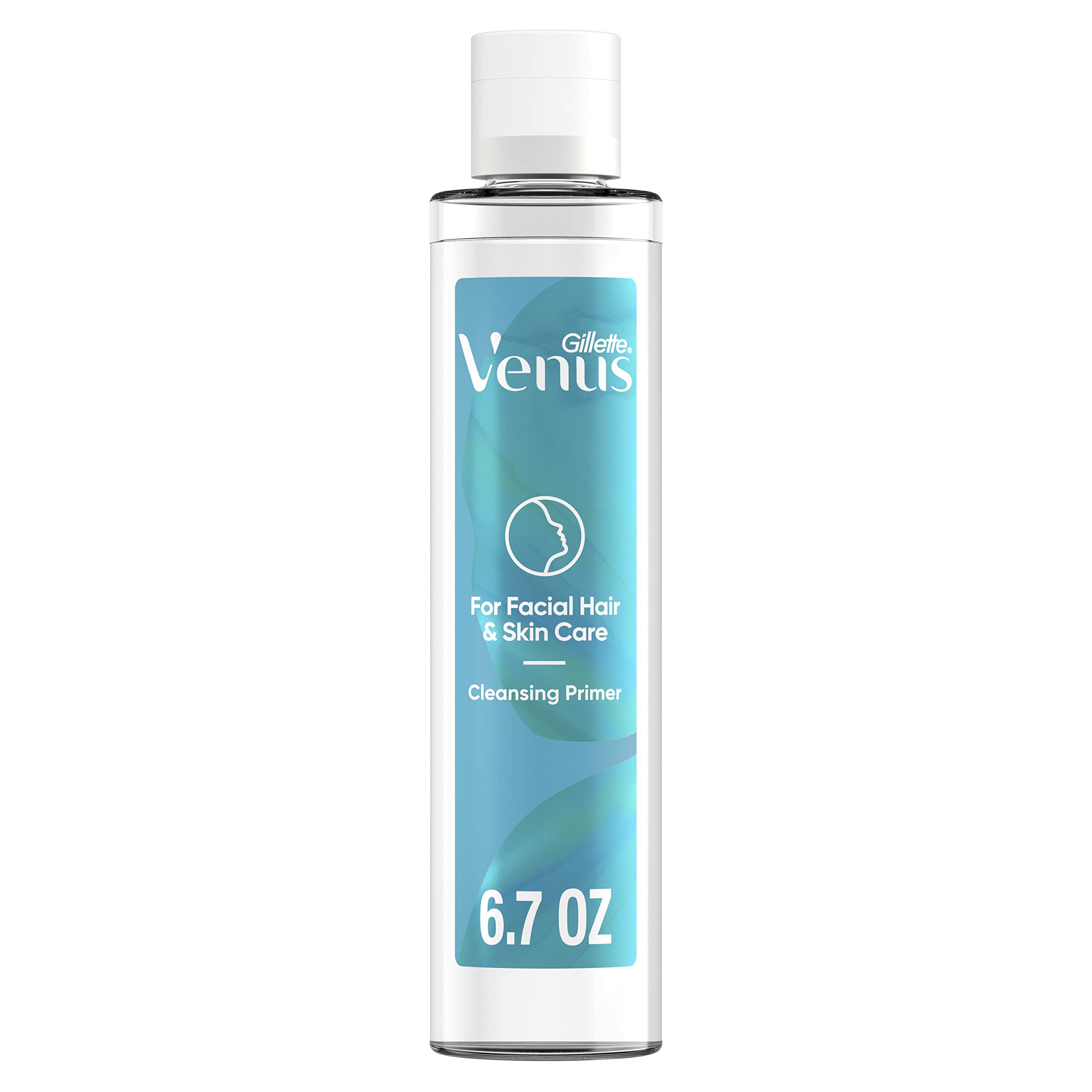 Photo 1 of Gillette Venus for Facial Hair & Skin Care Cleansing Primer for Dermaplane Prep, 6.7oz, Use Before Eyebrow Razor, Dermaplaning Oil, Dermaplane Moisturizer, Dermaplaning Cleanser and Face Wash