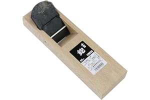 Senkichi Flat Plane with Base Blade Width 2.6 inches (65 mm), For Wood Sharpening, Steel Included, Depth 2.7 x Height 10.8 x Width 3.2 inches (6.9 x 27.5 x 8.2 cm)