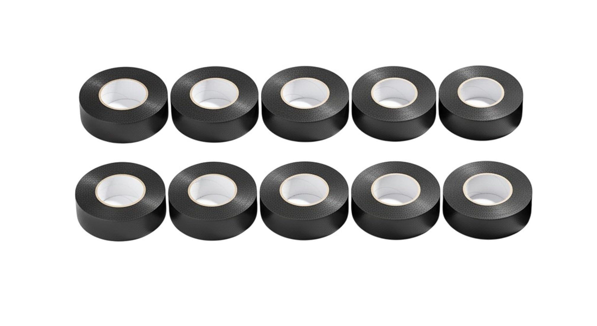 10 x PVC Plastic Insulation Tape 19 mm x 10 m Black