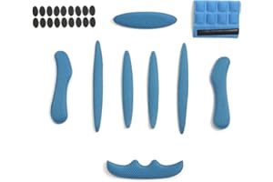 PAXLAMB Helmet Padding Kit 27PCS Bicycle Replacement Universal Foam Pads Set Helmet Cushions for Bike Cycling Motorcycle Helmet