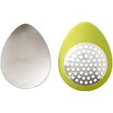 Chef'n Peel 'n Grate Ginger Peeler and Grater,Green