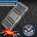 Galaxy S8 Case, Samsung S8 Holster Belt, Tekcoo [Hoplite] Shock Absorbing [Black] Locking Clip Defender Heavy Full Body Kickstand Carrying Armor Cases Cover for Samsung Galaxy S VIII (5.8 inch)