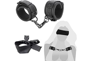 Sex Toy Bondage Gear & Accessories BDSM Kit,Set Toy with Wrist Restraint System Adjustable Bondage Set for Couples Sweaters D