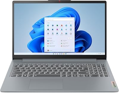 Lenovo IdeaPad Slim 3 Laptop 2025 15.6” FHD 1920 x 1080 Touchscreen, AMD Ryzen 7 5825U, 8-core, AMD Radeon Graphics, 16GB DDR4, 512GB SSD, Wi-Fi 6, Bluetooth 5.2, 720p HD Camera, Windows 11 Home