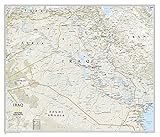 National Geographic: Iraq Classic Wall Map (28.25 x 24.25 inches) (National Geographic Reference Map) by 