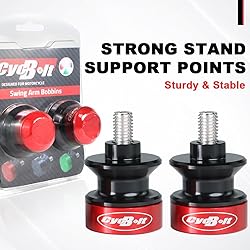 CYCBOLT 6mm Swing Arm Spools Sliders CNC Universal