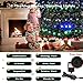 Goplus Artificial Christmas Tree Pre-Lit Optical Fiber Tree 8 Flash Modes W/UL Certified Multicolored LED Lights & Metal Stand (7 FT)