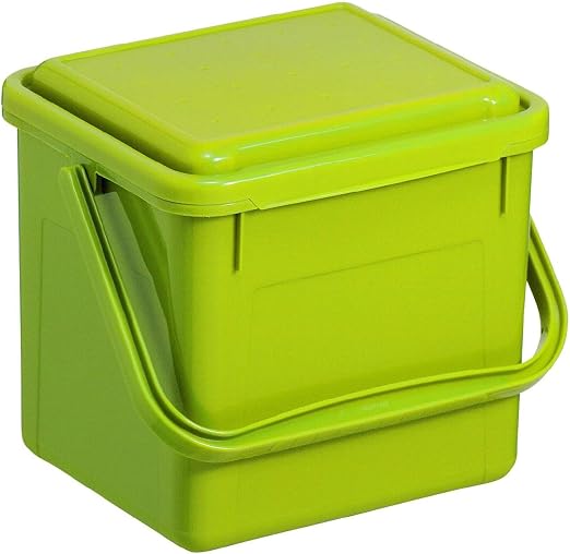 Rotho Compost Cubo Bio, Cubo de Basura para la Cocina de plástico ...