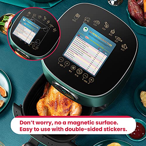 Air Fryer Cheat Sheet Set, Air Fryer Accessories Cook