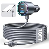 JOYROOM Starlink Mini Car Adapter, Dual PD 45W+USB 30W, 12V-24V, 10FT | Stable Power for Starlink Mini, Durable 18AWG Cable, Plug &amp; Play Starlink Mini Accessories for Cars, Trucks, RVs, Road Trips