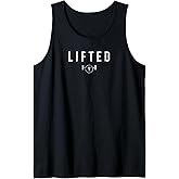 Lifted Fitness Gym Workout Jesus Christian Belief Tank Top