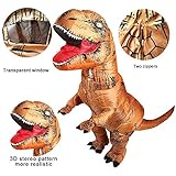 T-Rex Dinosaur Inflatable Toys Costume Halloween Blow up Suit Airblown Inflatable Christmas Yard Decoration