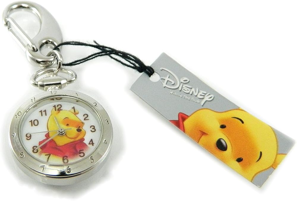 Pocket watch Disney Winnie The Pooh Pocket watch Amazon.co.uk Watches