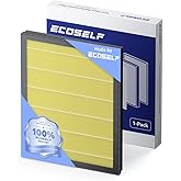 ECOSELF Genuine Replacement Air Purifier Pet Allergy Filter for HAP602/ HAP602WF Air Purifier Filter, 3-Stage Filtration Repacement for High-Efficient Filtration (1 Pack), Yellow
