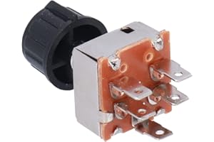 AIRSHI Blower Control Switch, Blower Switch Universal 4 Speed for Car Replacement for MEI 1151