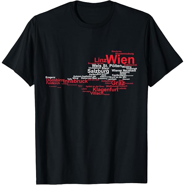 HOGOTOCLUB Vienna Austria Vintage Mountains Souvenir Unisex T-Shirt (Dark Heather, Large)