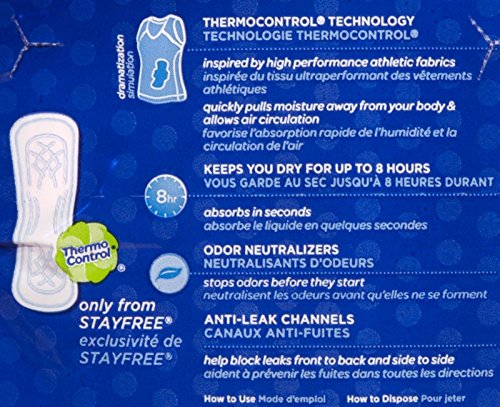 Stayfree Maxi Pads, Super - 10 ct