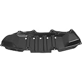 ALMULOO Engine Splash Shield Compatible with 2009-2013 Corolla | Replacement for TO1228148 5145102040 Under Cover Plastic Black
