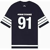 Armani Exchange Mens 96 Logo Band Tee